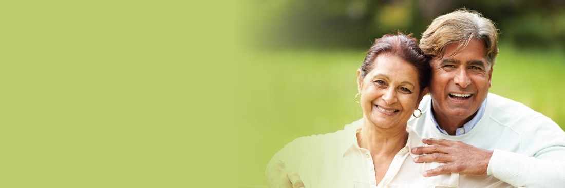 Older man and woman smiling | Dentist Lafayette LA